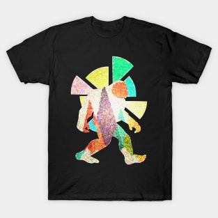 bigfoot  horror art T-Shirt